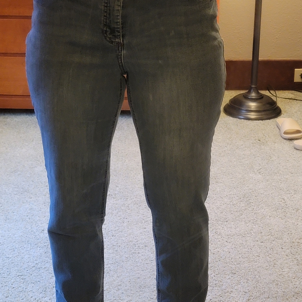 Terra & Sky Dark Blue Straight Leg Jeans
